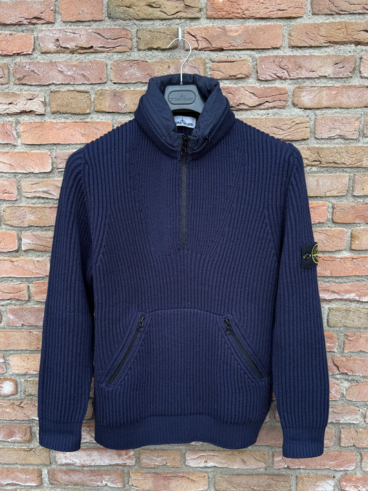 Stone Island Knit Zip Hoodie - XL