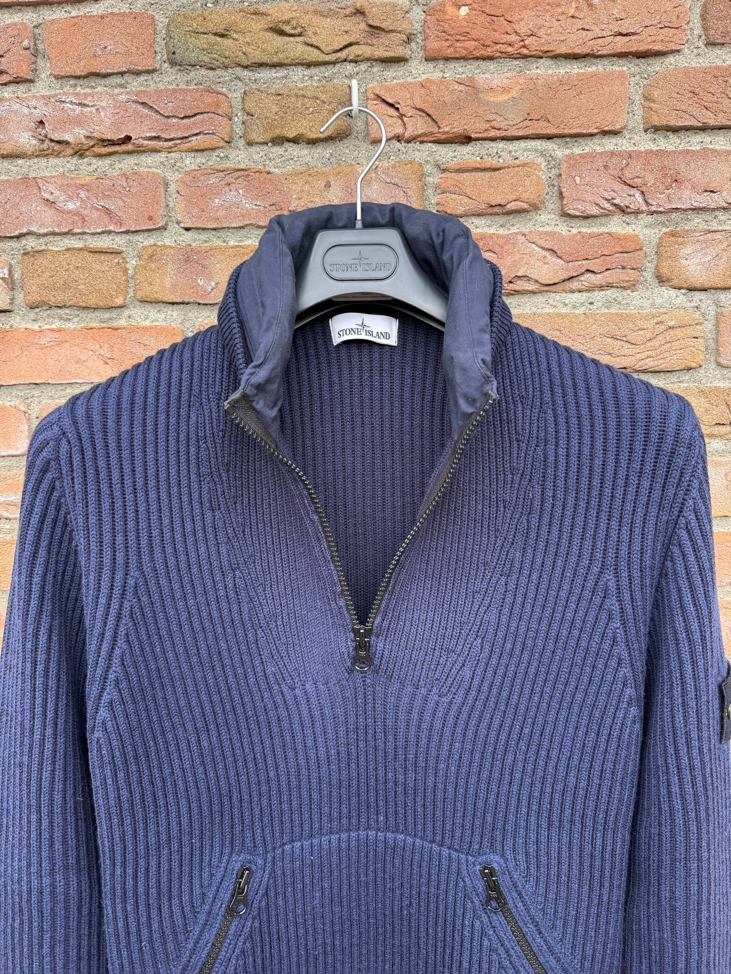 Stone Island Knit Zip Hoodie - XL