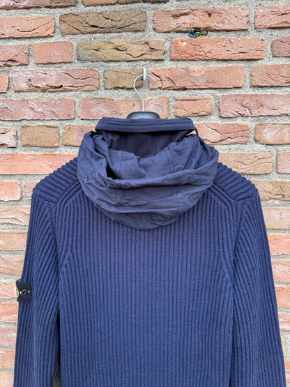 Stone Island Knit Zip Hoodie - XL