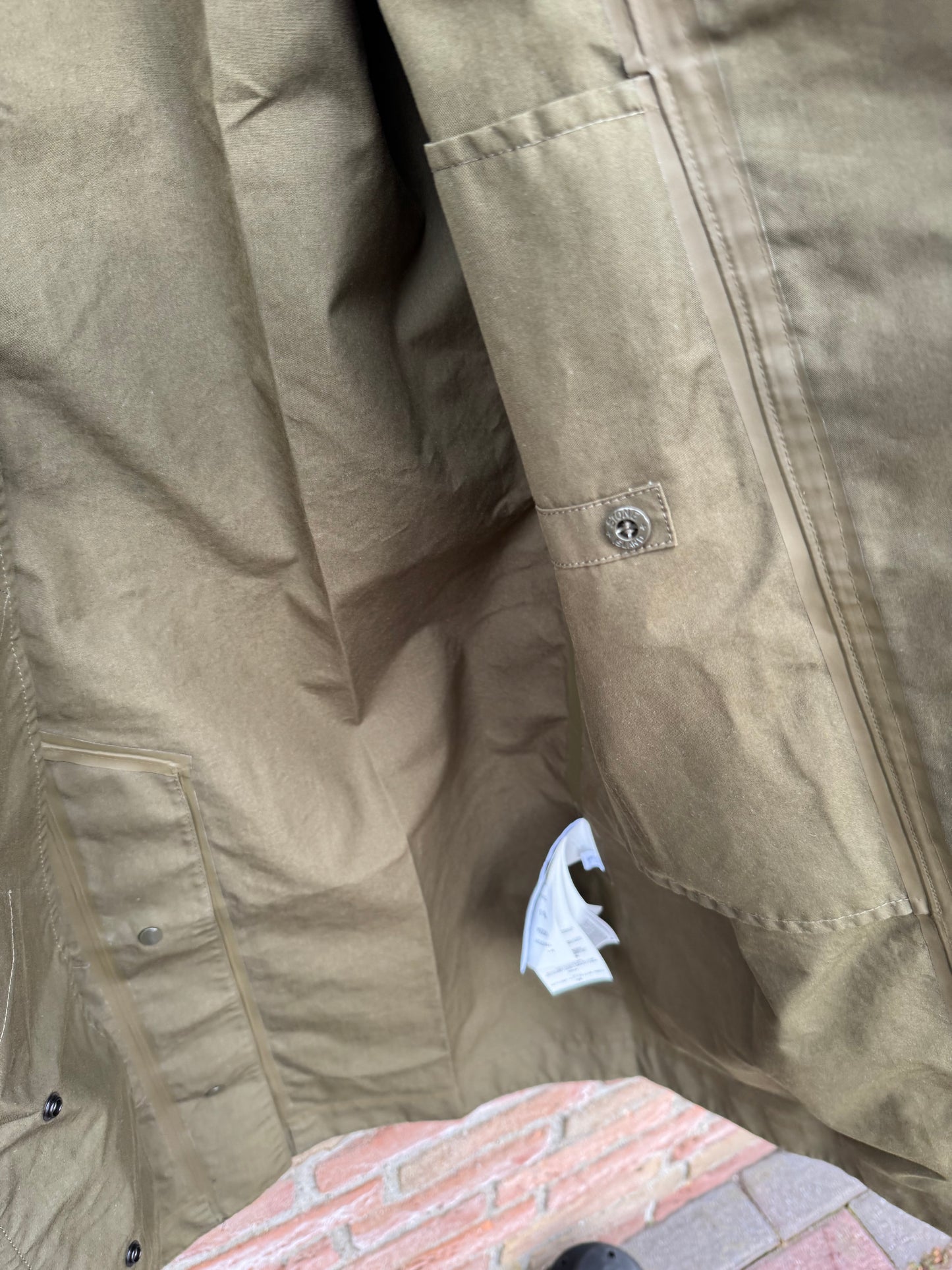 Stone Island O-Ventile Ghost Parka - S