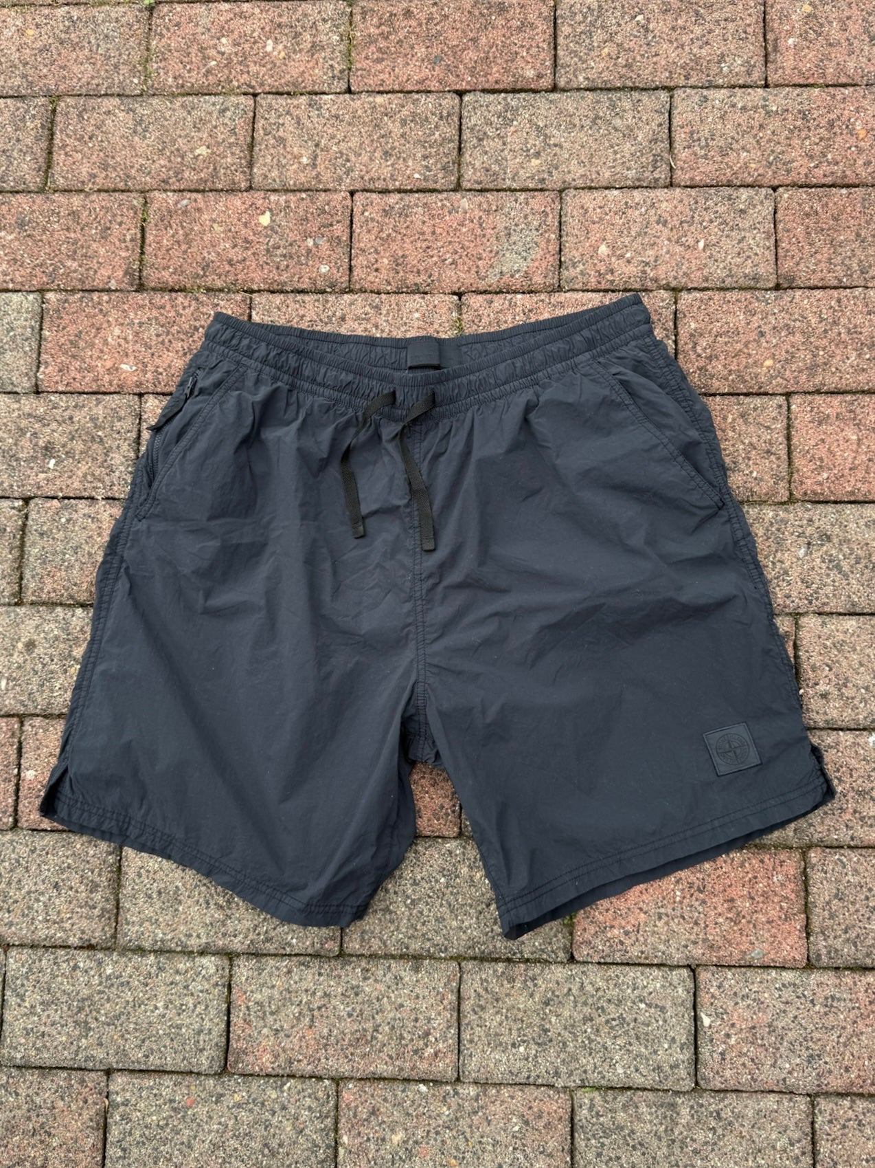 Stone Island Ghost Nylon Smerigliato Swim Shorts - XL