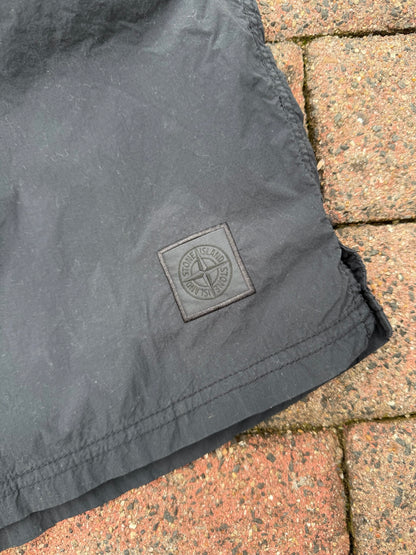 Stone Island Ghost Nylon Smerigliato Swim Shorts - XL