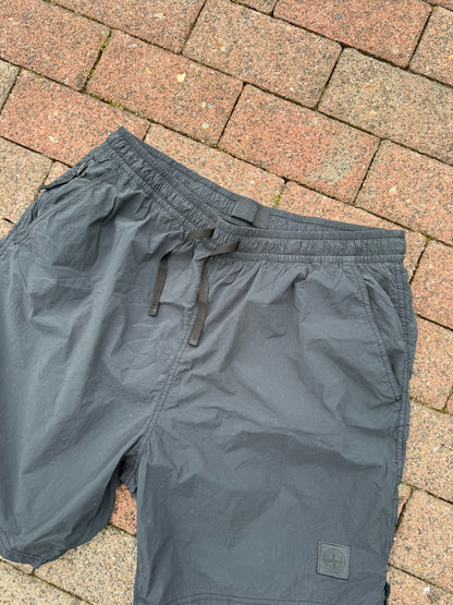 Stone Island Ghost Nylon Smerigliato Swim Shorts - XL