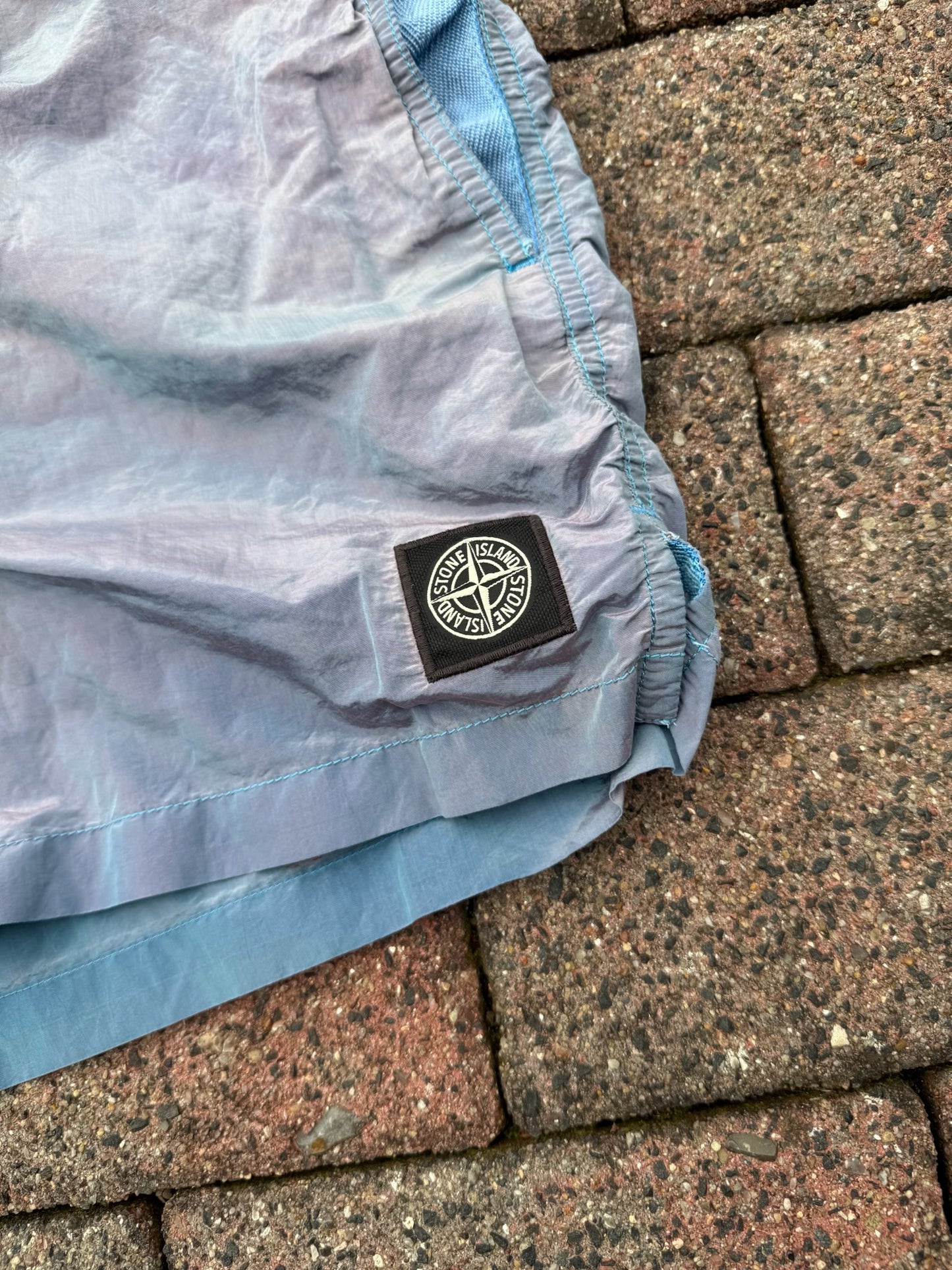 Stone Island Nylon Metal Weft Swim Shorts - XL