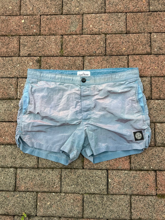 Stone Island Nylon Metal Weft Swim Shorts - XL