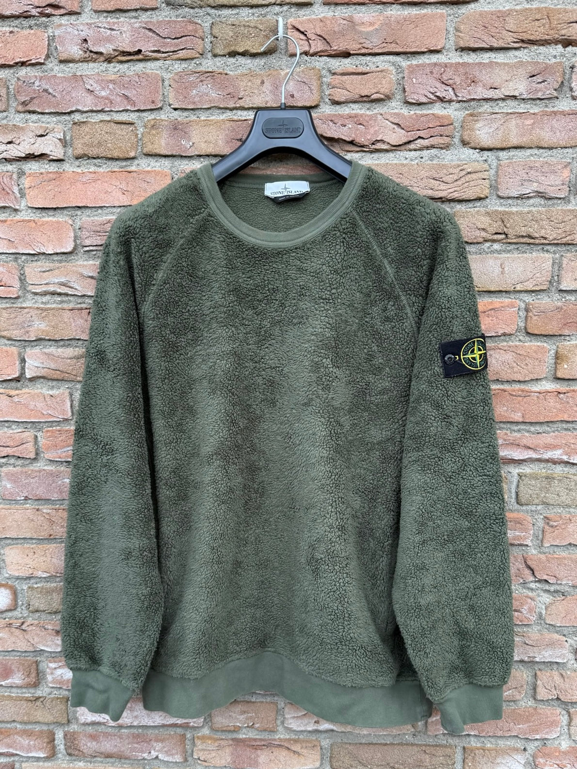 Stone Island Teddy Fleece Pullover - XL