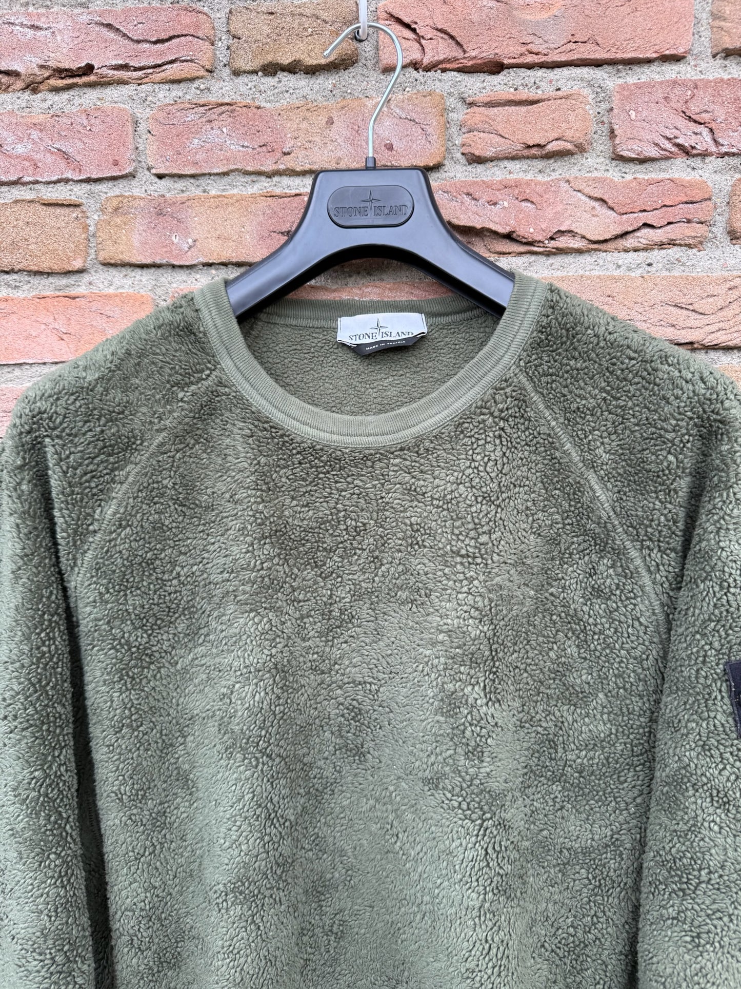Stone Island Teddy Fleece Pullover - XL