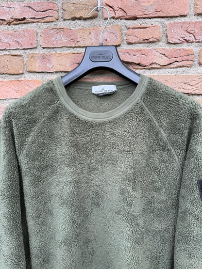 Stone Island Teddy Fleece Pullover - XL
