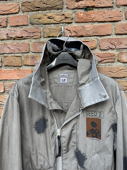 C.P. Company Eco Chrome-R Seed 2 Goggle Jacket - L