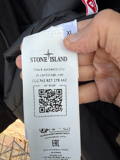 Stone Island Flanella Lana/Nylon Primaloft Ghost Jacket - XL