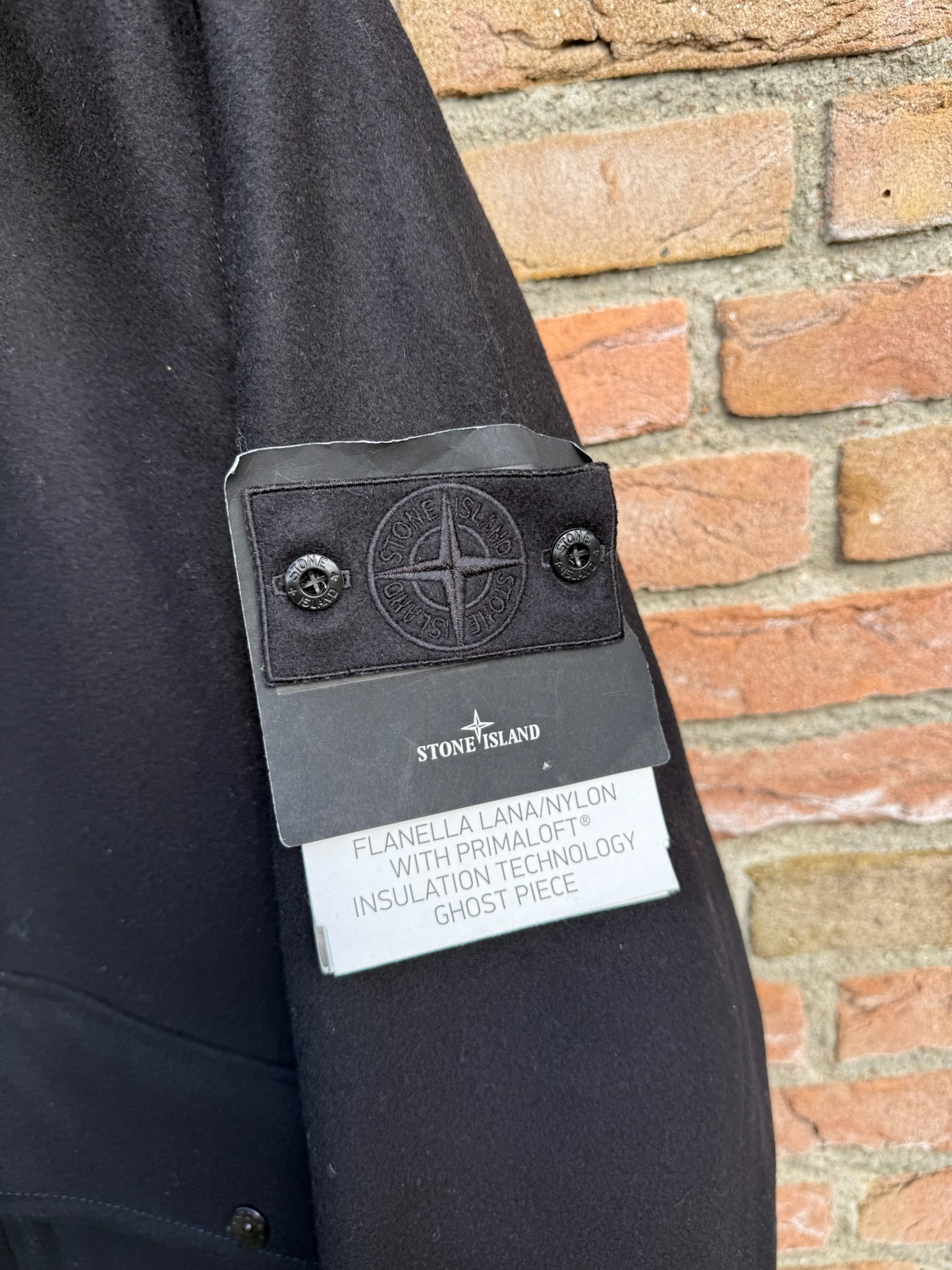 Stone Island Flanella Lana/Nylon Primaloft Ghost Jacket - XL