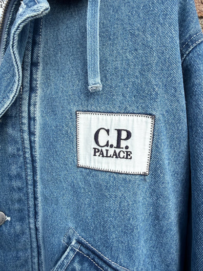 C.P. Company x Palace Denim Goggle Jacket - L