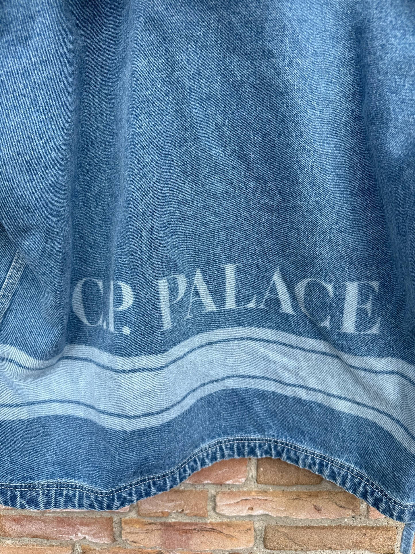 C.P. Company x Palace Denim Goggle Jacket - L