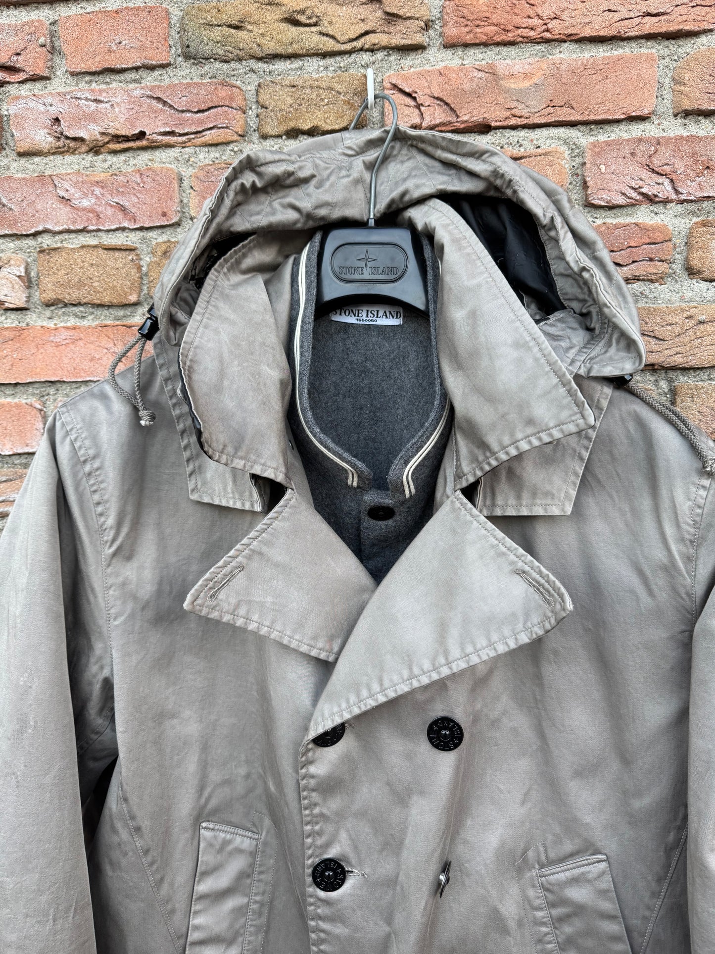 Stone Island Raso Gommato Jacke - XXL