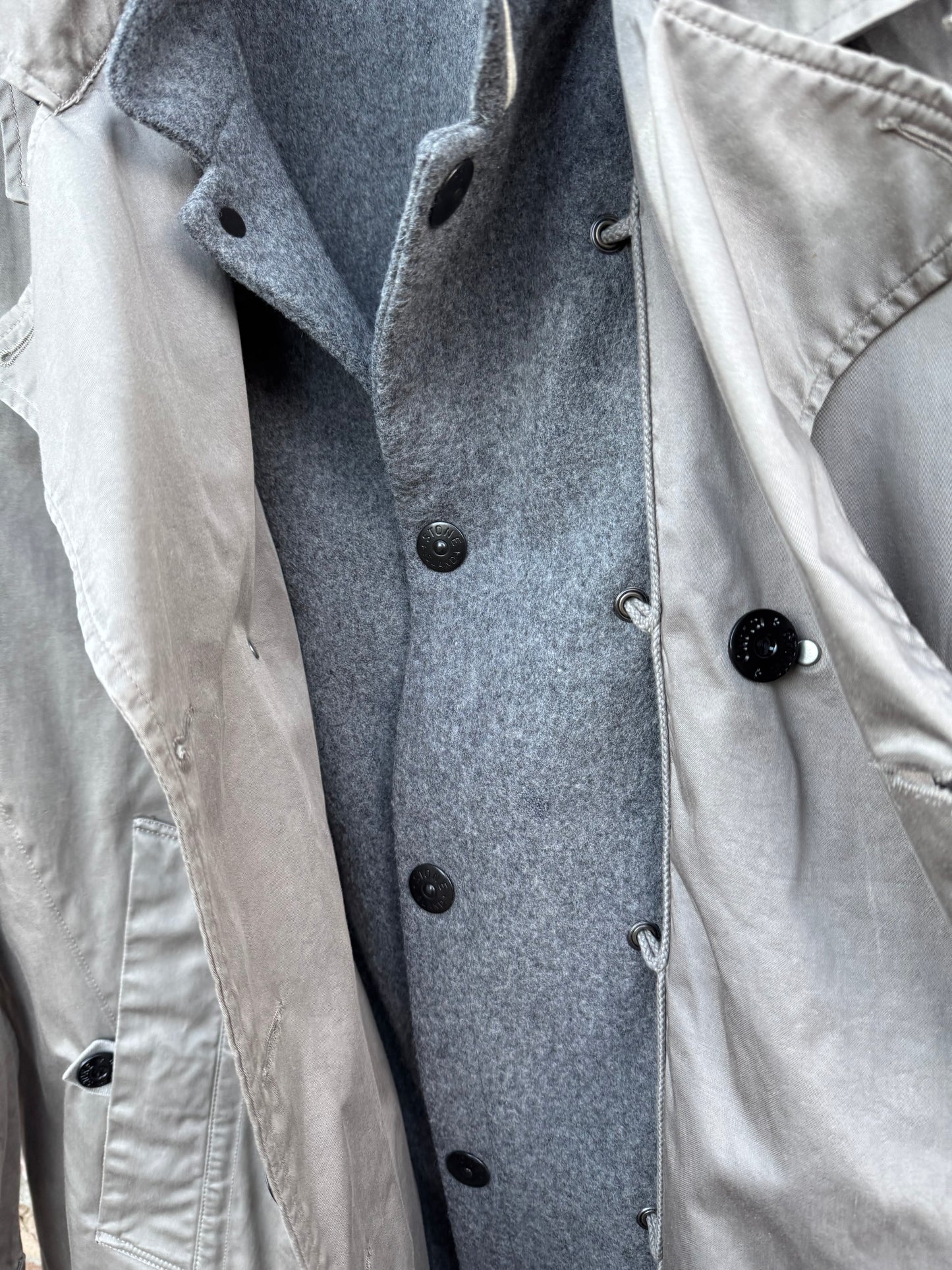 Stone Island Raso Gommato Jacke - XXL