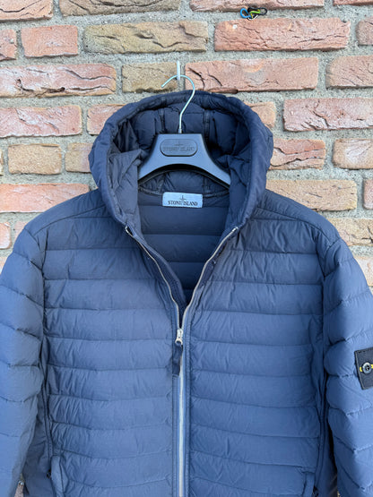 Stone Island Loom Woven Down Chambers Stretch Nylon-TC Jacket - L