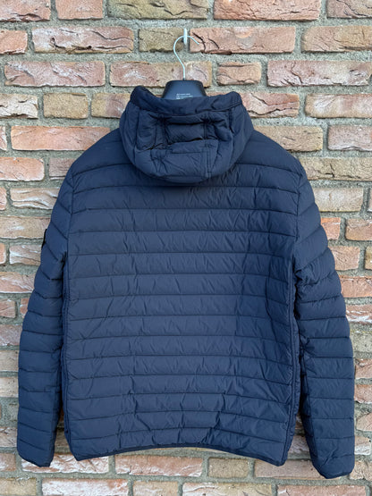 Stone Island Loom Woven Down Chambers Stretch Nylon-TC Jacket - L