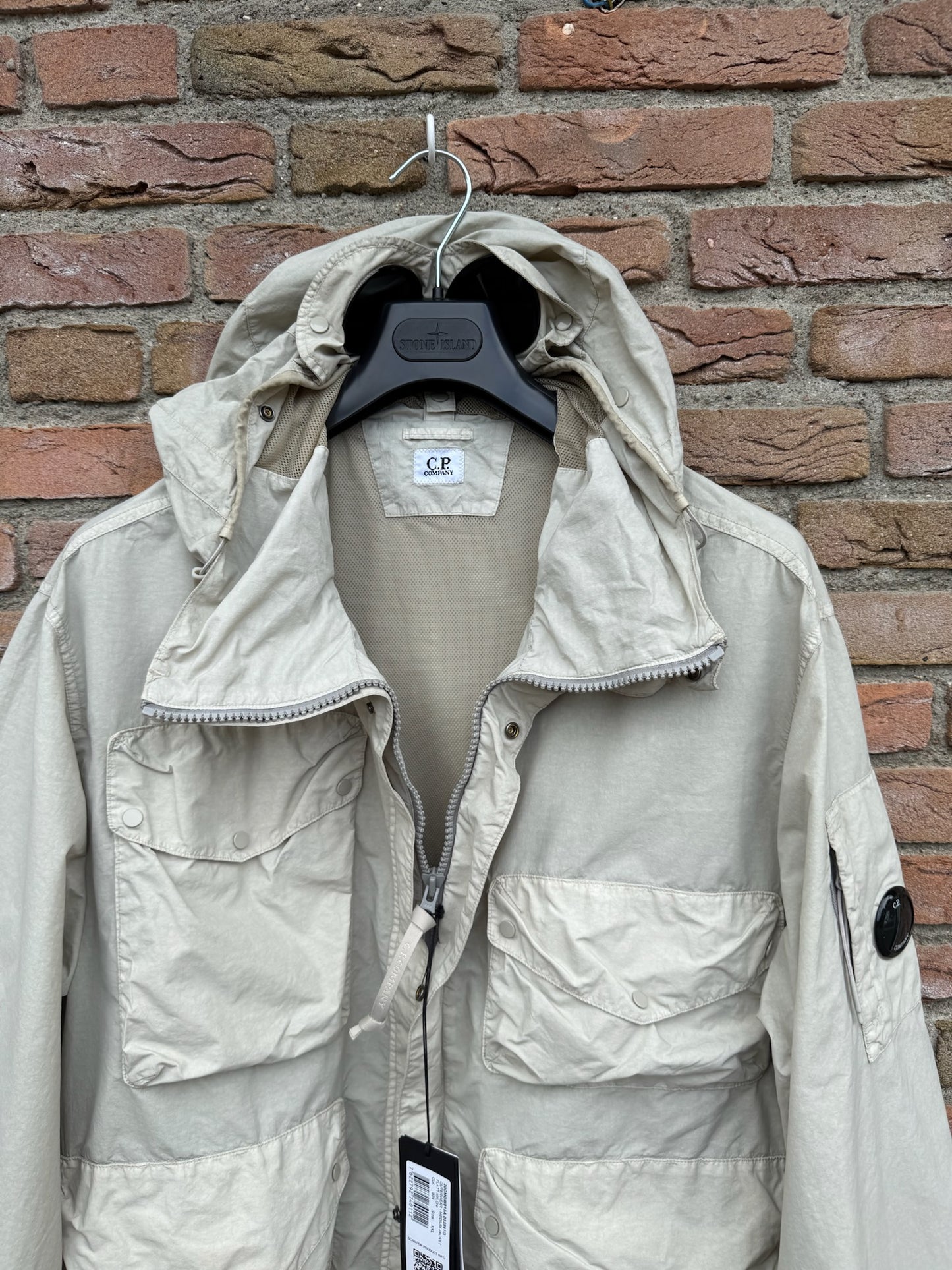 C.P. Company Flatt Nylon Goggle Jacket - XXL