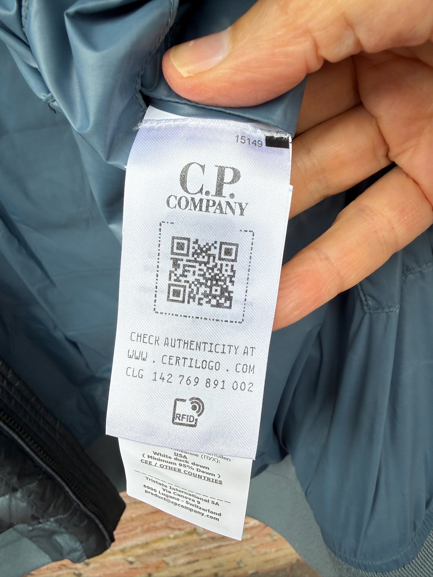C.P. Company D.D. Shell Down Jacket - XXL