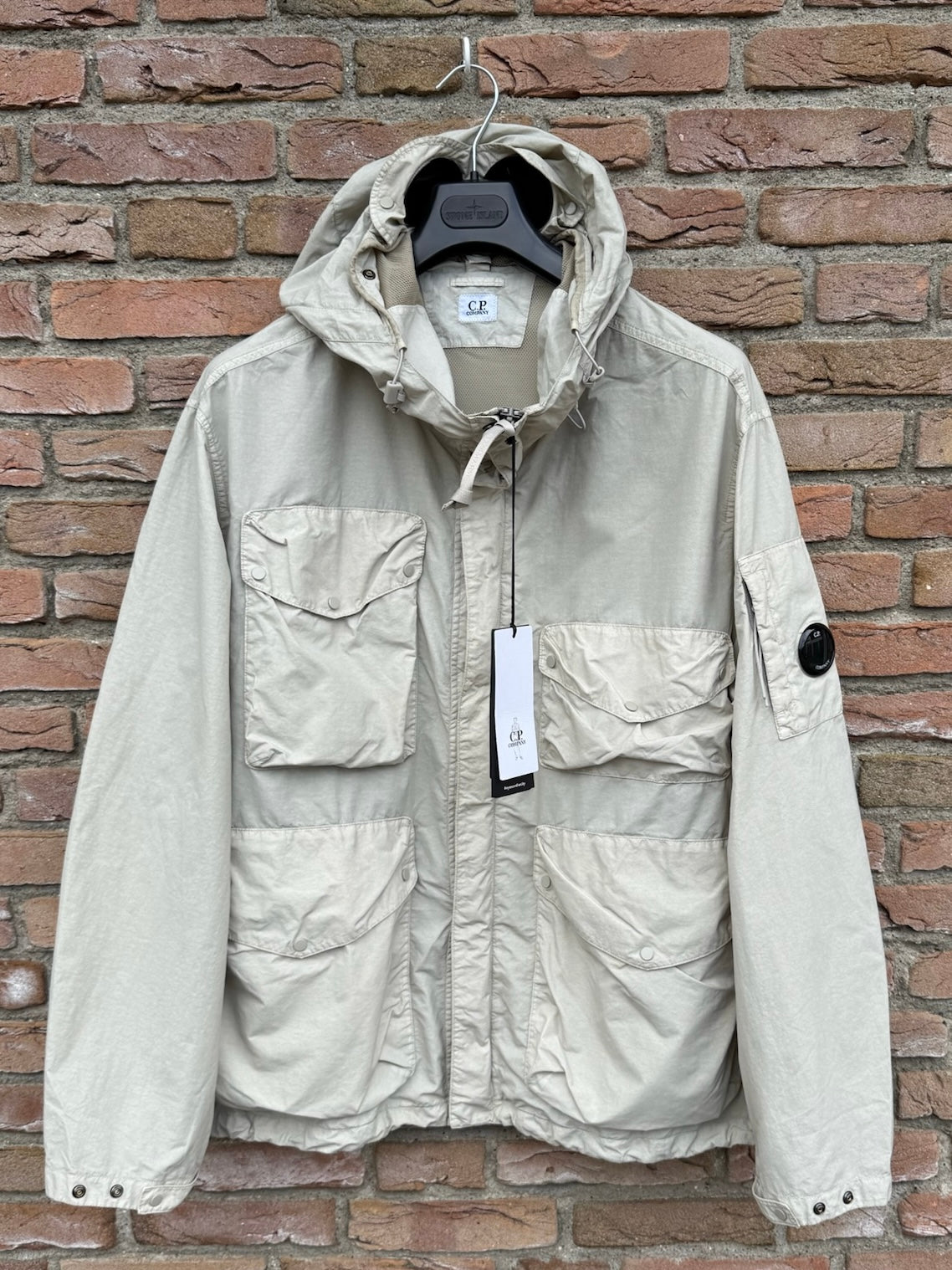 C.P. Company Flatt Nylon Goggle Jacket - XXL