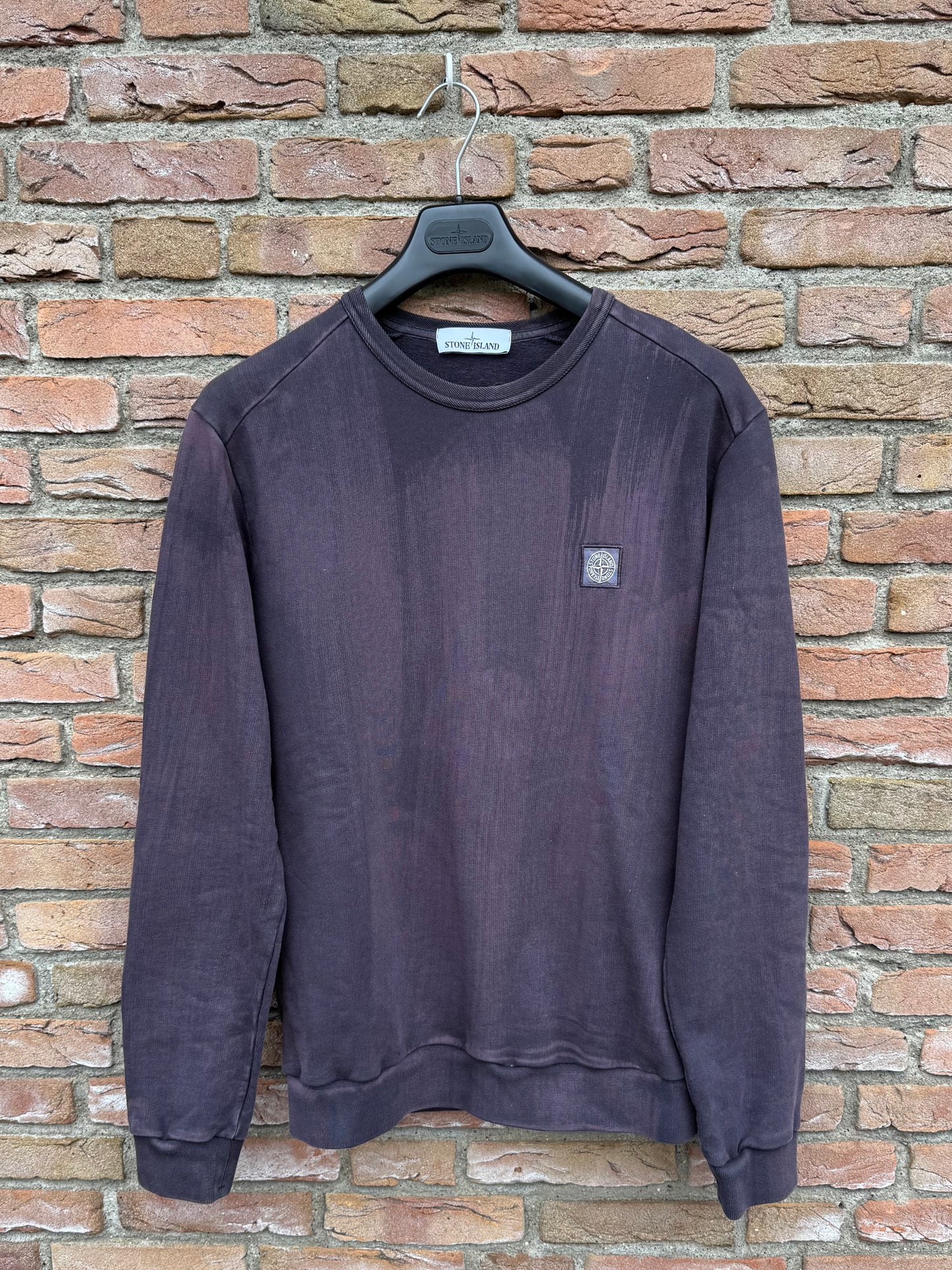 Stone Island Hand Brushed Sweatshirt - L