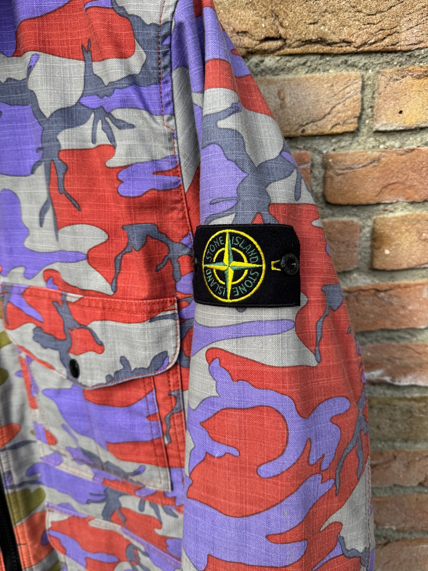 Stone Island Heritage Camo Ripstop Nylon Watro Jacket - XXL