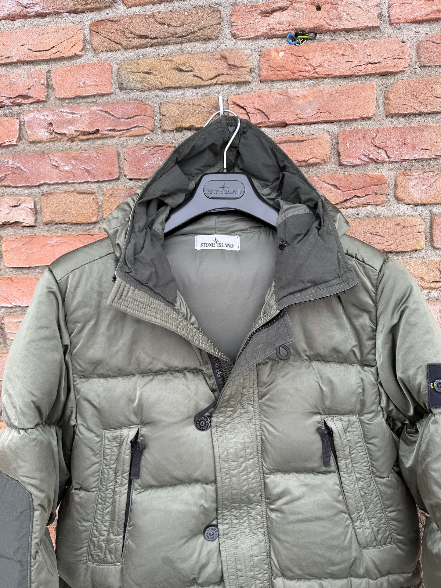 Stone Island Nylon Raso Down-TC Jacket - S