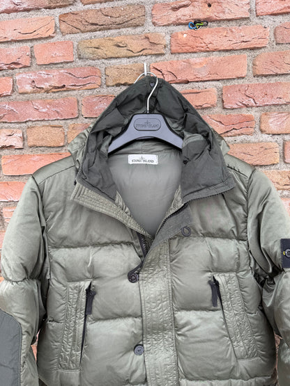 Stone Island Nylon Raso Down-TC Jacket - S