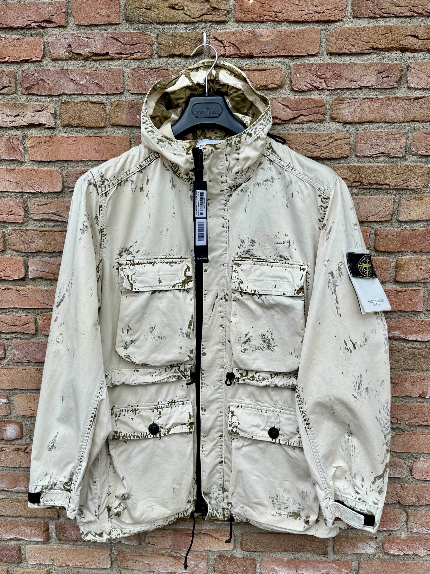 Stone Island Hand Corrosion on Raso Jacket - XL