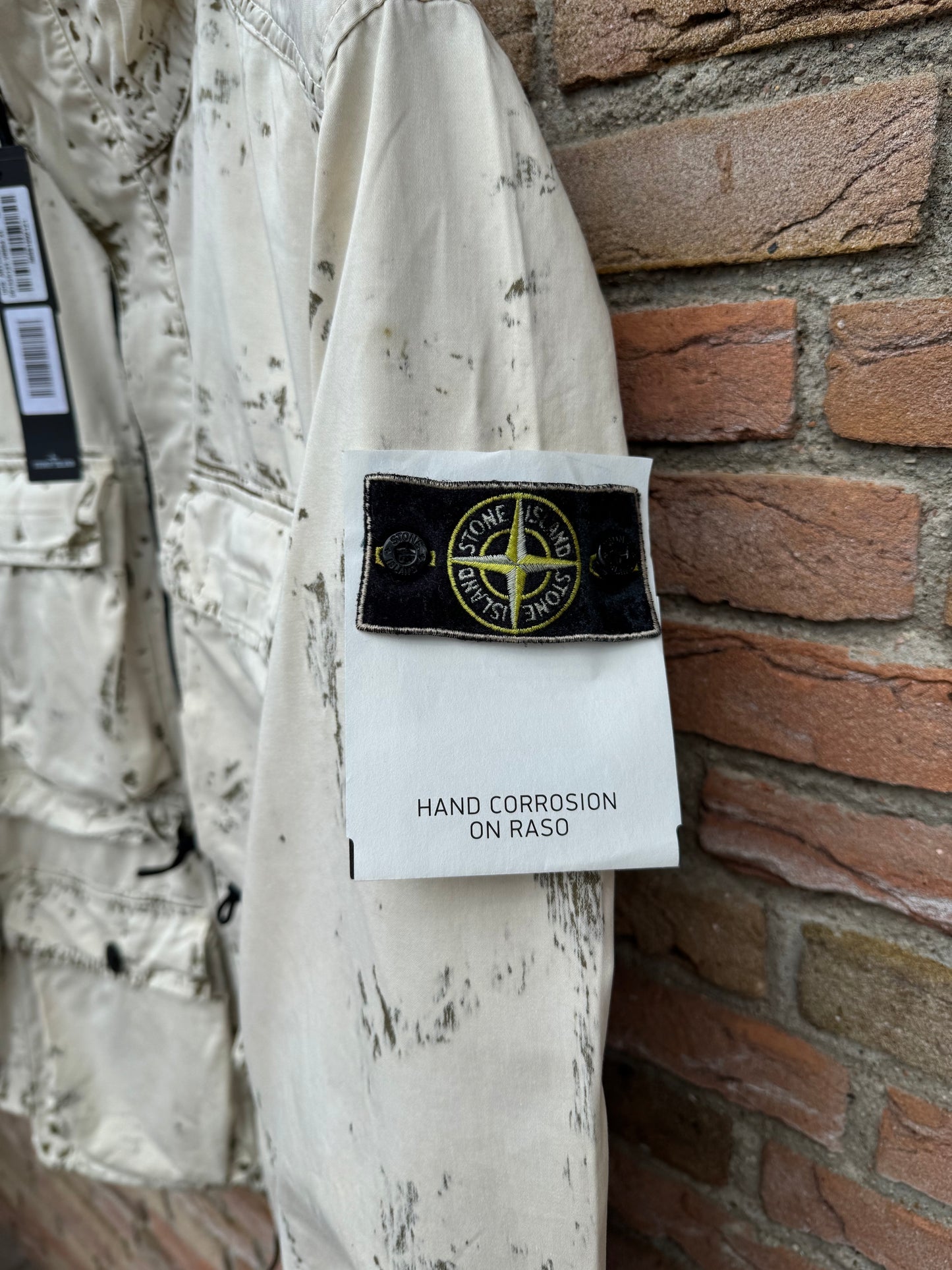 Stone Island Hand Corrosion on Raso Jacket - XL