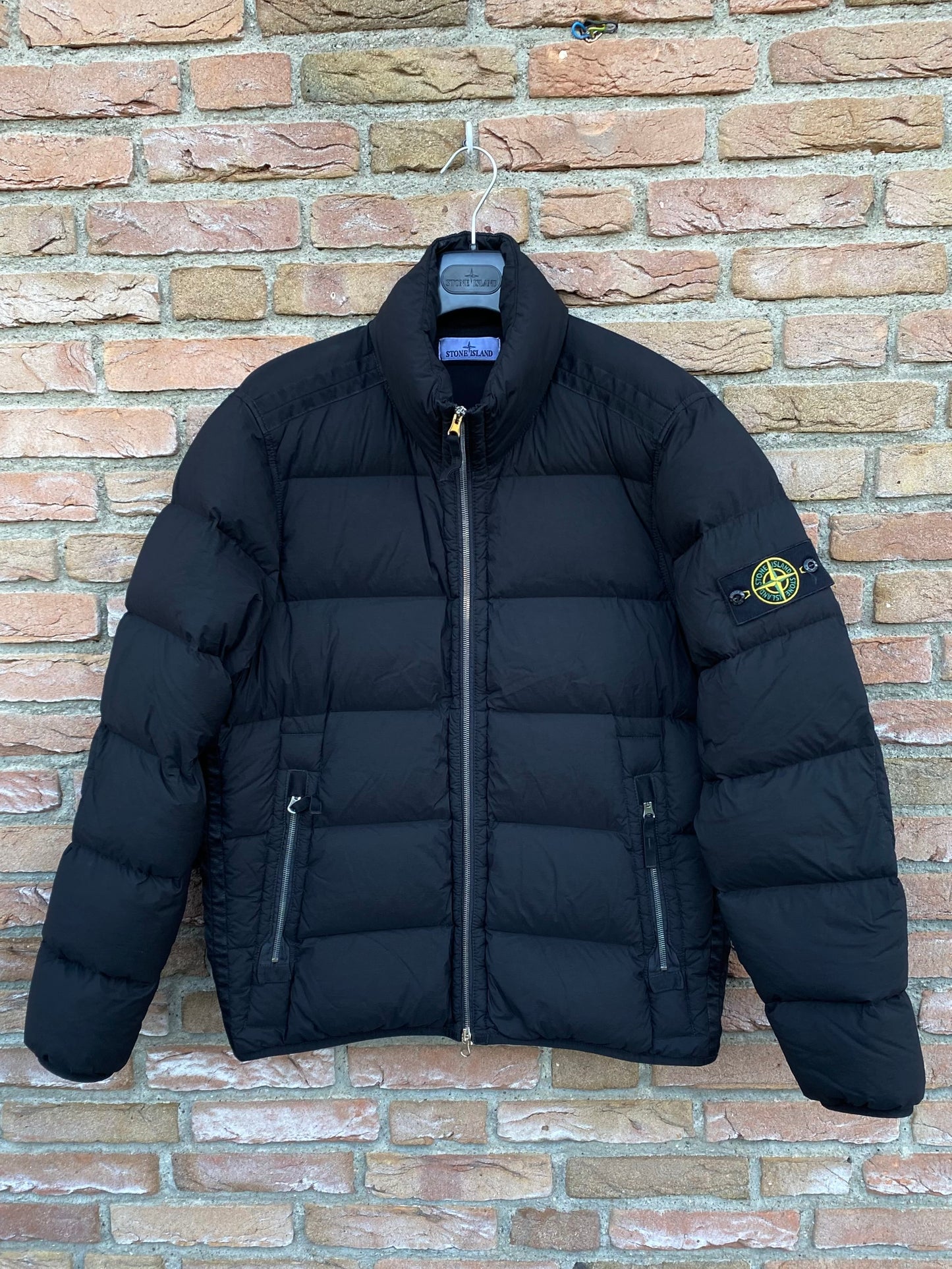 Stone Island Seamless Tunnel Nylon Daunenjacke - S