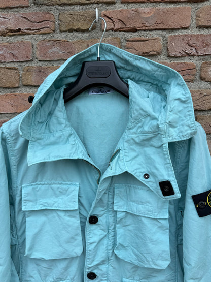 Stone Island Tela Cotone Lino Fiammato-TC Jacket - M