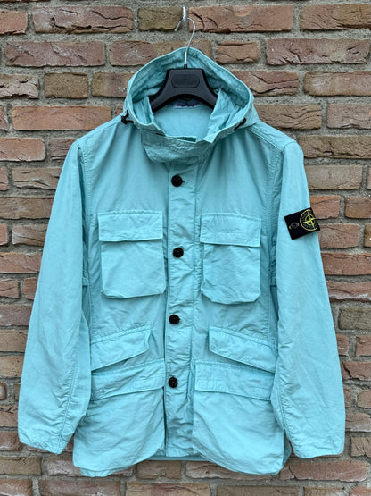 Stone Island Tela Cotone Lino Fiammato-TC Jacket - M