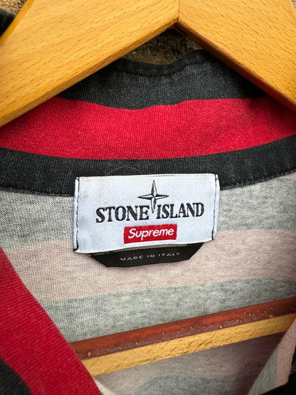 Stone Island x Supreme Zip Sweatshirt - M