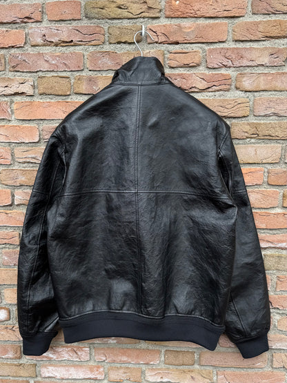 Stone Island Metal Lamina Leather Jacket - L