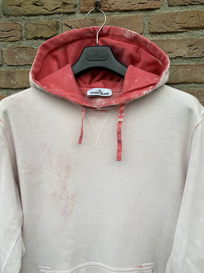 Stone Island Hand Corrosion Hoodie - XXL