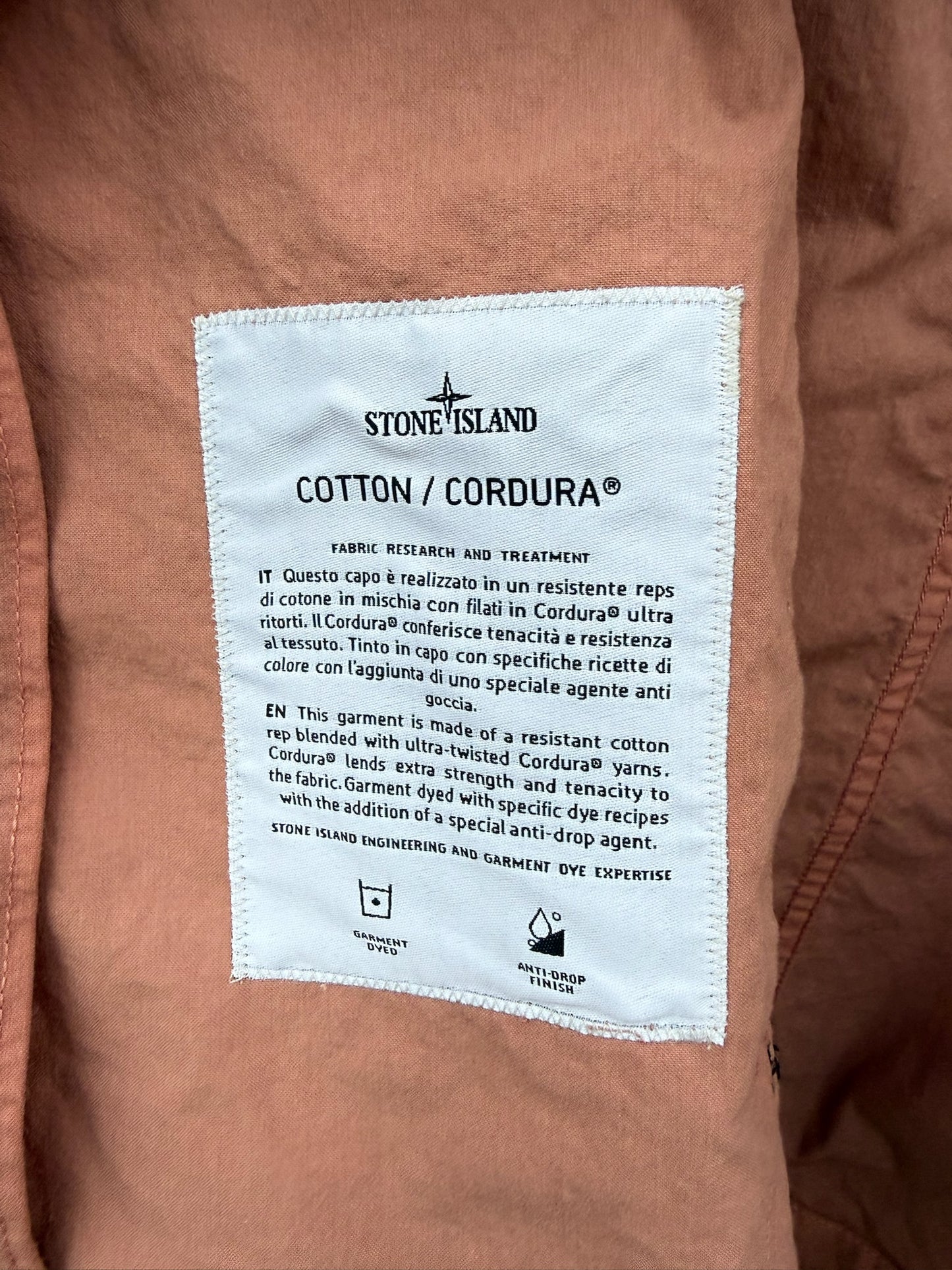 Stone Island Cotton / Cordura Jacket - M