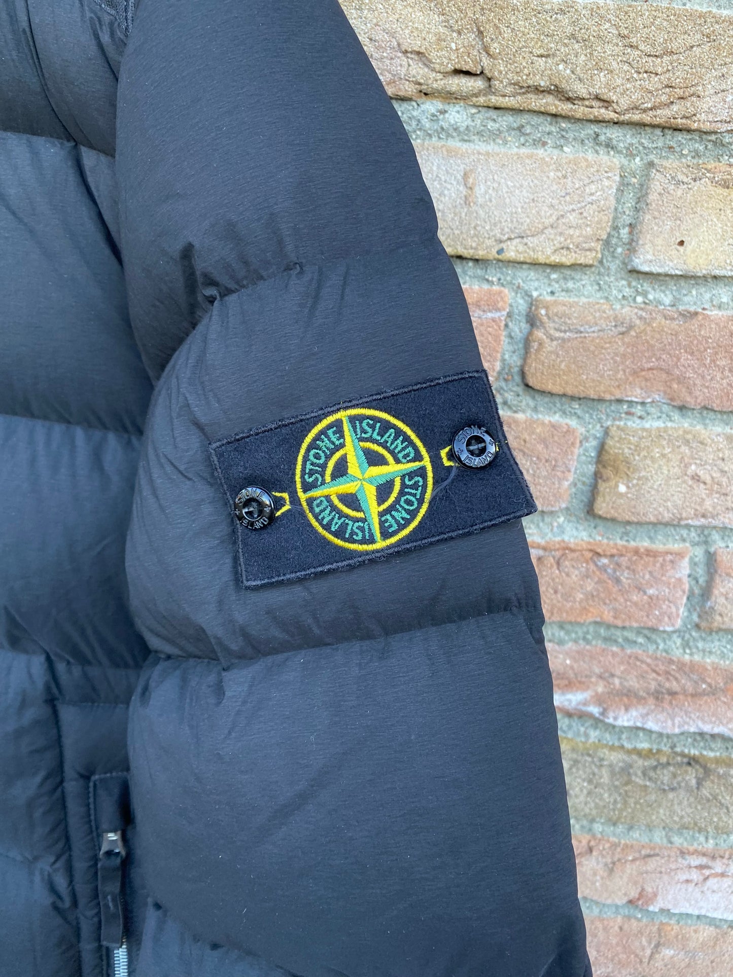 Stone Island Seamless Tunnel Nylon Daunenjacke - S