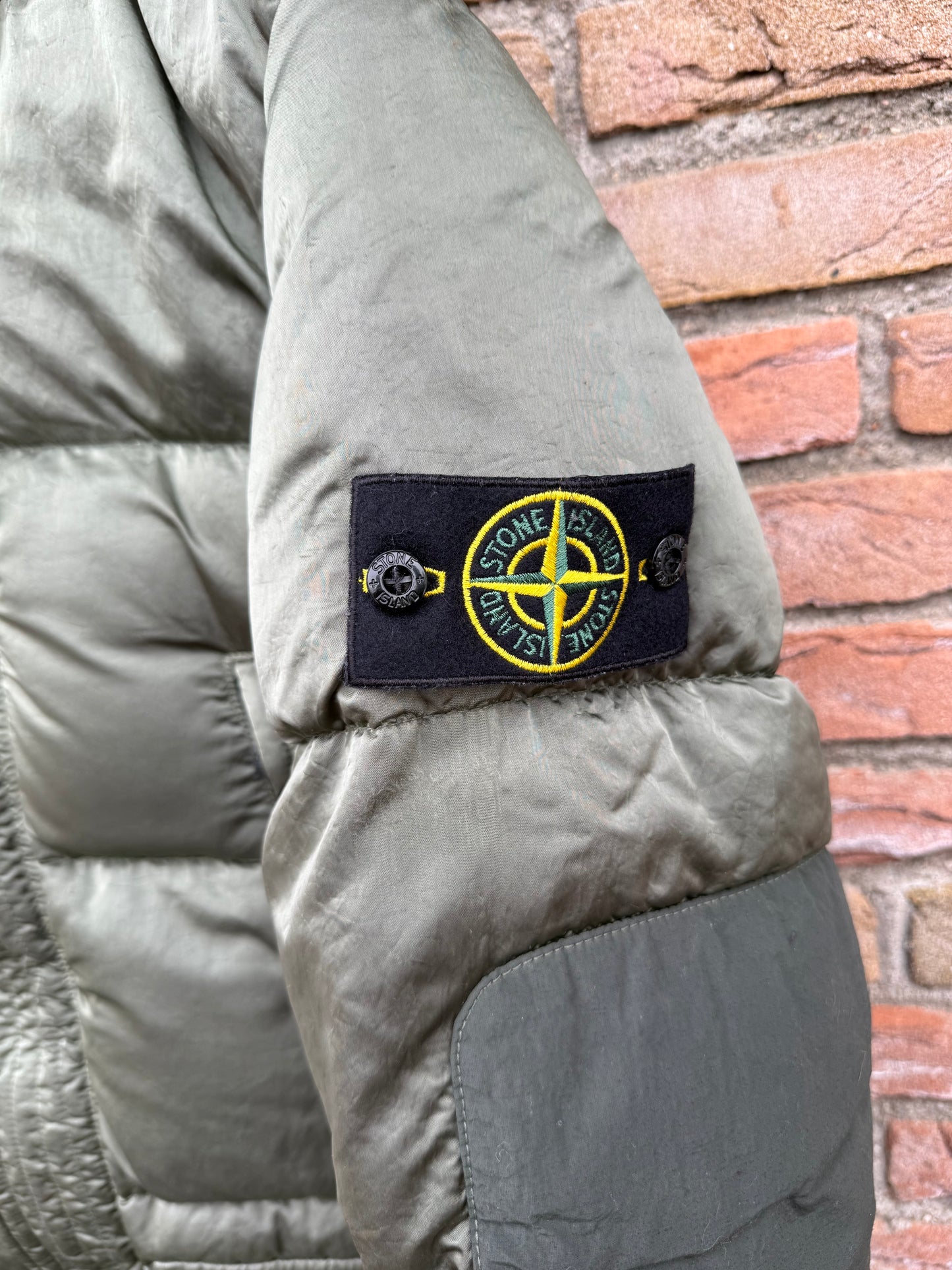 Stone Island Nylon Raso Down-TC Jacket - S