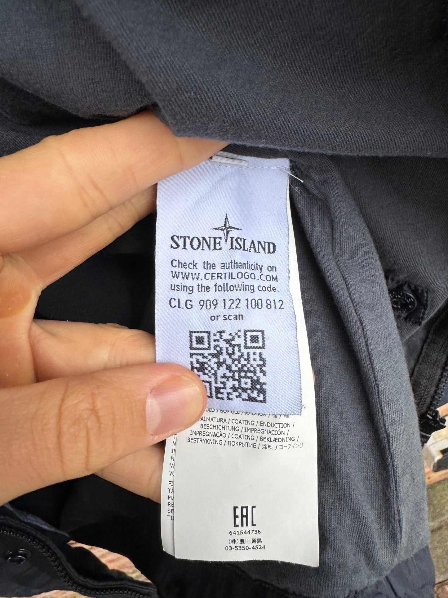 Stone Island Crinkle Reps Jacke - L