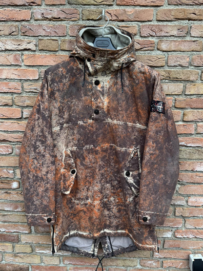 Stone Island Paintball Camo Cotton / Cordura Smock - L