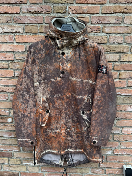 Stone Island Paintball Camo Cotton / Cordura Smock - L
