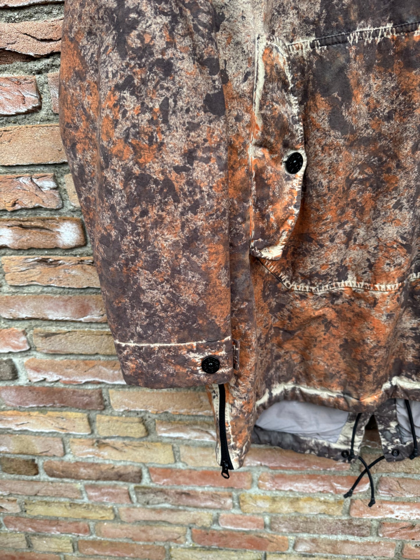 Stone Island Paintball Camo Cotton / Cordura Smock - L