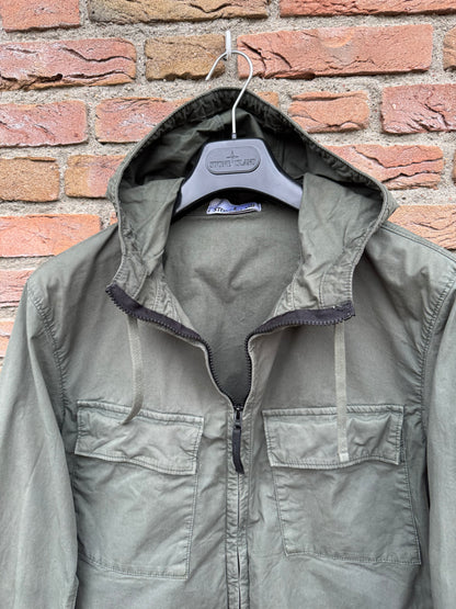 Stone Island Supima Cotton Twill Stretch-TC Jacket - S