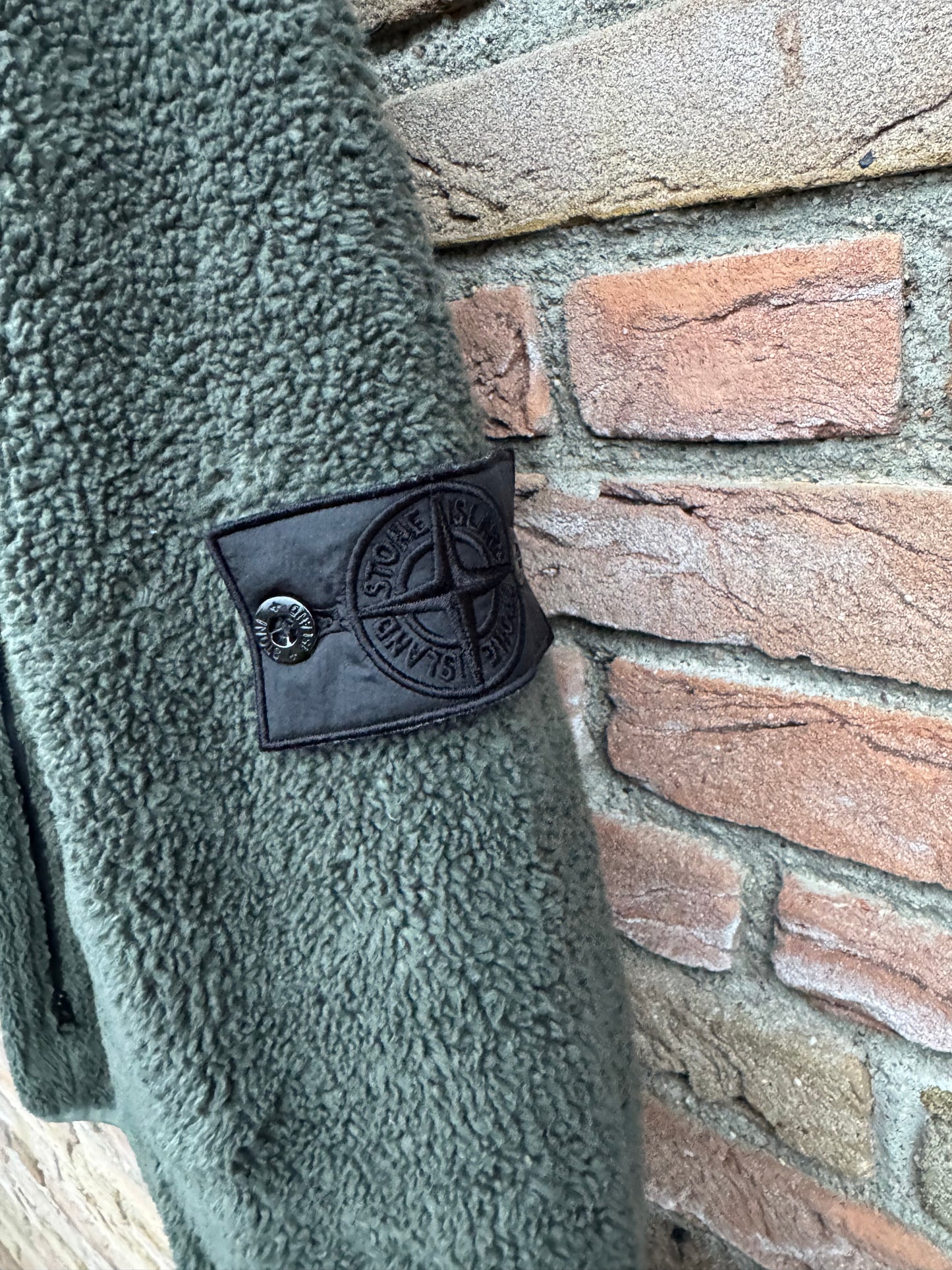 Stone Island Shadow Project Fleece Hoodie - L
