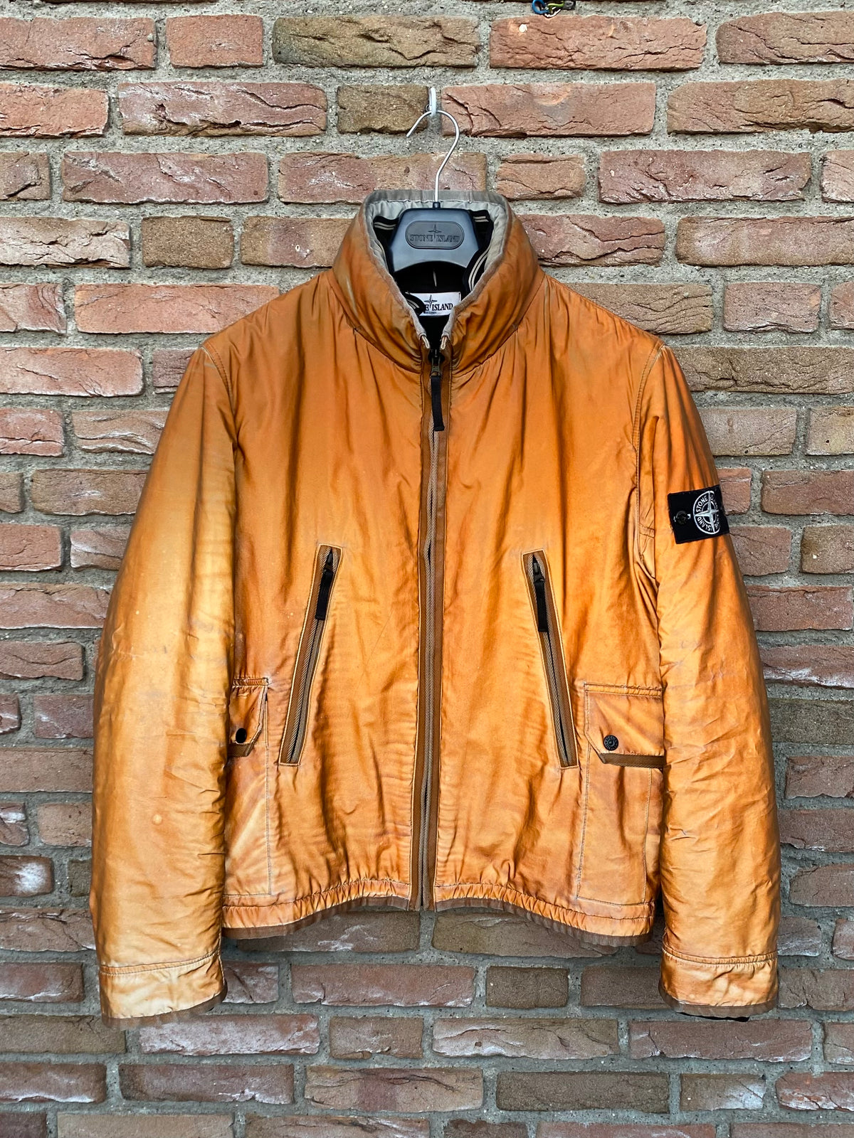 Stone Island Liquid Reflective Jacke - L – ebding