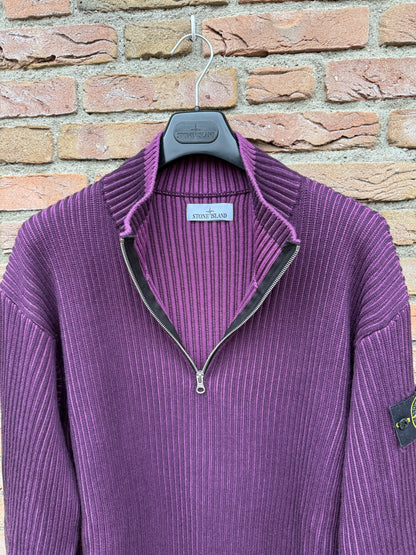 Stone Island Zip Knit Pullover - XXL