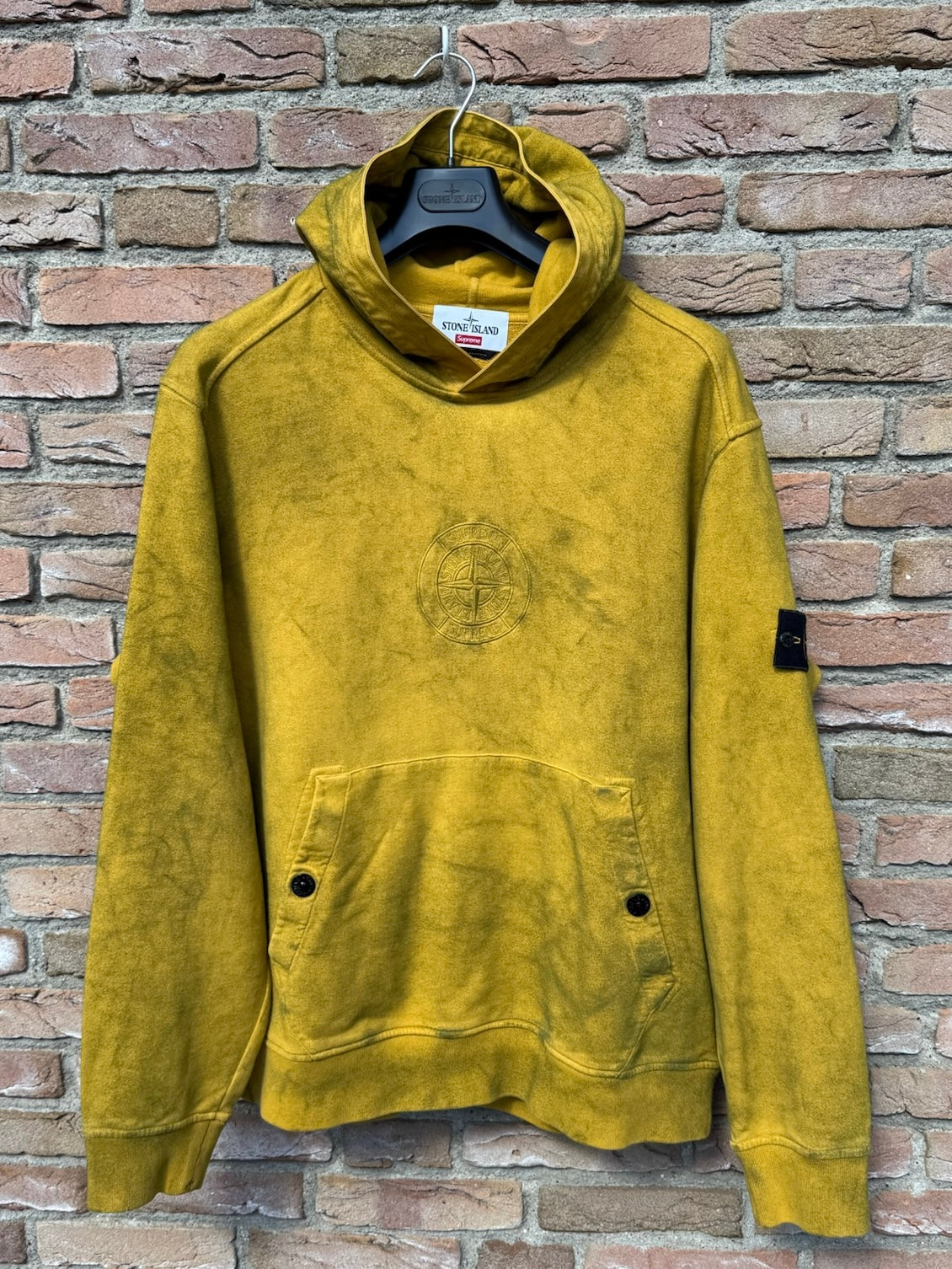 Stone Island x Supreme Dust Hoodie - XL