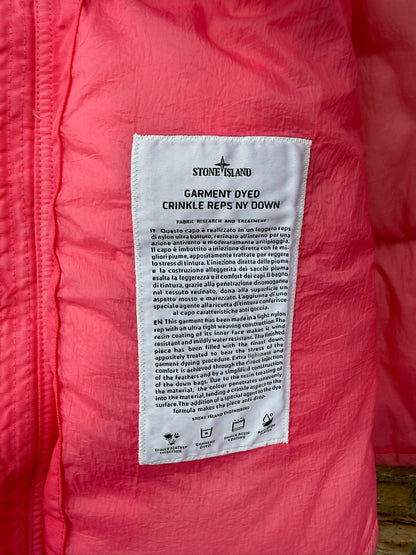 Stone Island Garment Dyed Crinkle Reps NY Down Jacket - M