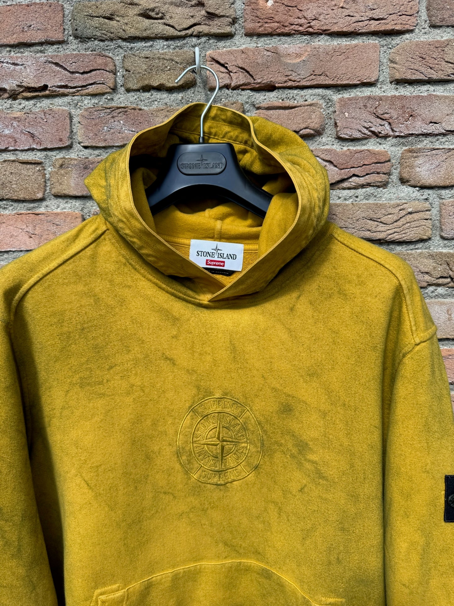 Stone Island x Supreme Dust Hoodie - XL
